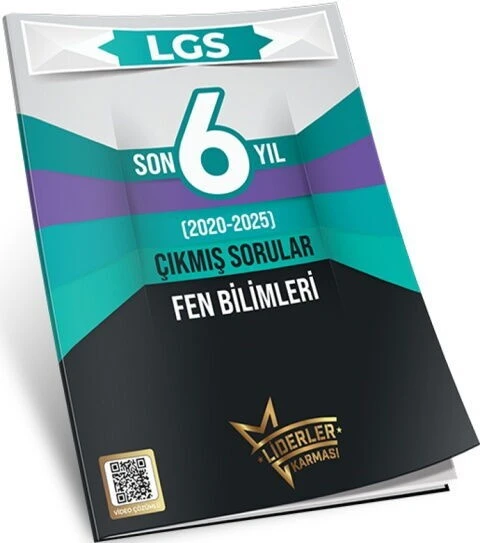 LGS Son 6 Yıl Fen Bilimleri Çıkmış Sorular 2020 2025 Liderler Karması ürün görseli 1