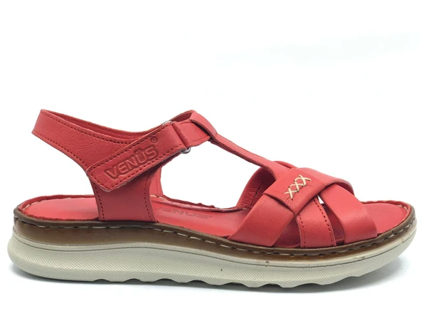 Venüs Cedrus Hakiki Deri Comfort Ortopedik Kadın Sandalet ürün görseli 1
