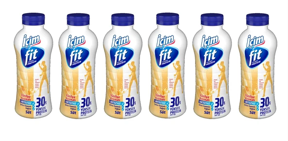İçim Fit Vanilyalı Protein Sütü 400 Ml X 6 Adet ürün görseli 1