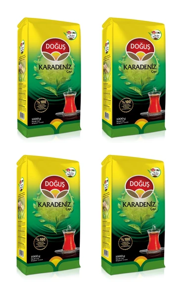 Doğuş Karadeniz Çayı 1000 Gr X 4 Adet ürün görseli 1