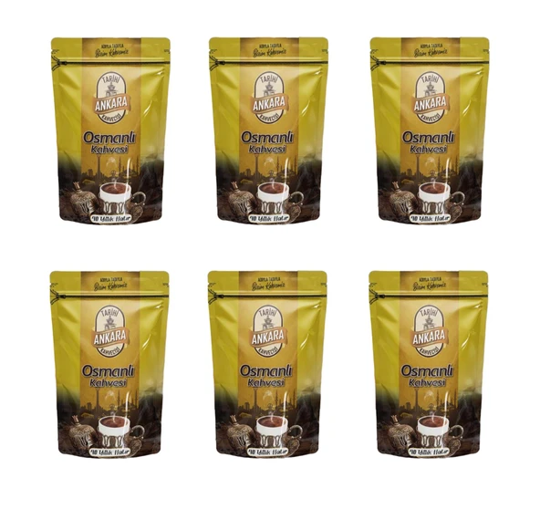 Tarihi Ankara Osmanlı Kahvesi 200 Gr X 6 Adet ürün görseli 1