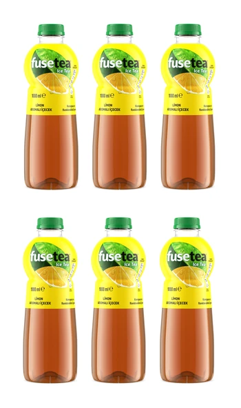 Fuse Tea Limon Aromalı Soğuk Çay 1 Lt X 6 Adet ürün görseli 1