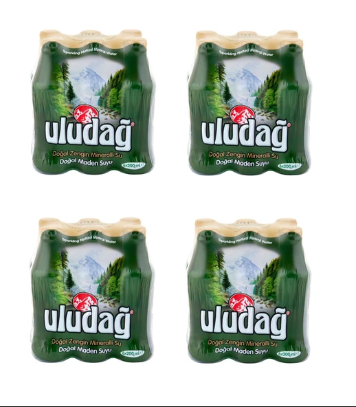 Uludağ Doğal Maden Suyu 200 Ml X 24 Adet ürün görseli 1