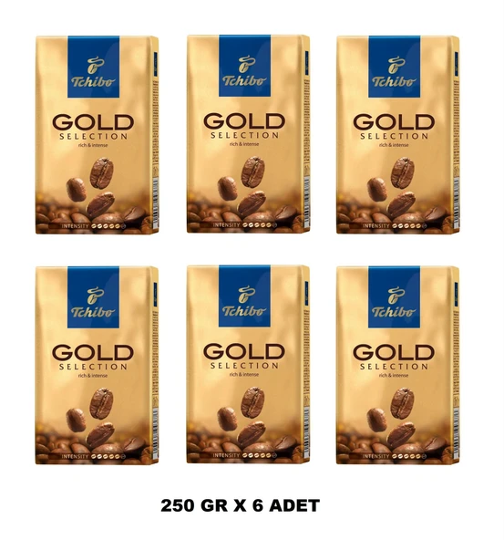 Tchibo Gold Selection Filtre Kahve 250 Gr X 6 Adet ürün görseli 1