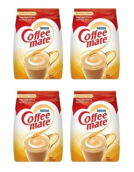 Nestle Coffee Mate Kahve Kreması Poşet 500 Gr X 4 Adet ürün görseli 1