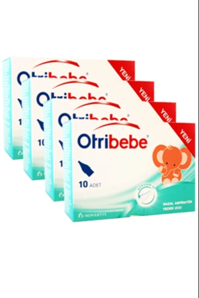 Otribebe Nazal Burun Aspiratörü Yedek Uç 10 Adet 4 Adet ürün görseli 1
