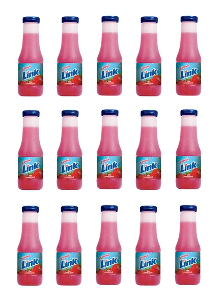 Link Çilek Aromalı İçecek 200 Ml X 15 Adet ürün görseli 1
