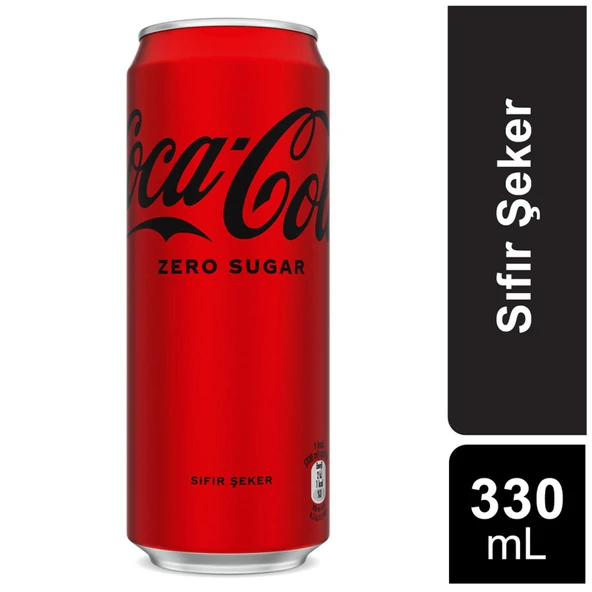 Coca Cola Kola Zero Sugar 330 Ml X 24 Adet - Resim 2