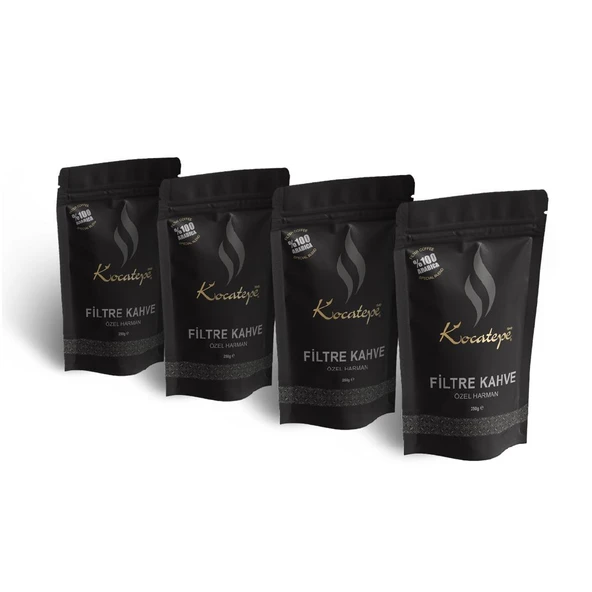 Kocatepe Filtre Kahve Özel Harman 250 Gr X 4 Adet ürün görseli 1