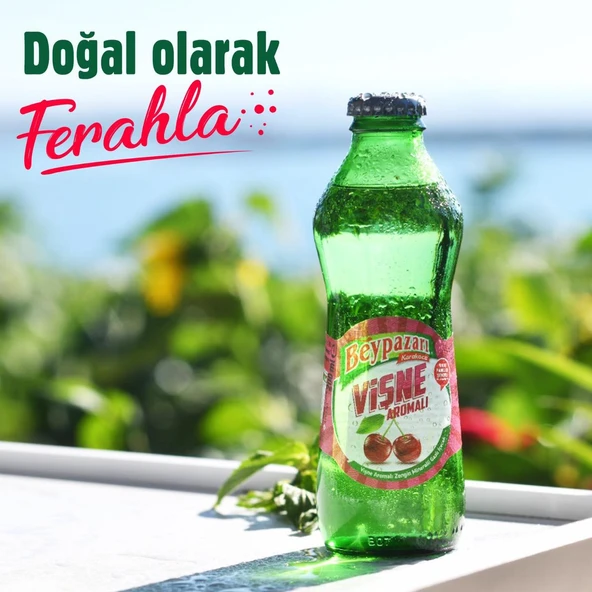 Beypazarı Vişne Aromalı Maden Suyu 200 Ml X 24 Adet ürün görseli 1