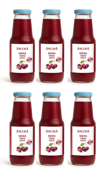 Ancora Sıkma Vişne Suyu 1 Lt X 6 Adet ürün görseli 1