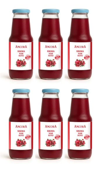 Ancora Sıkma Nar Suyu 1 Lt X 6 Adet ürün görseli 1
