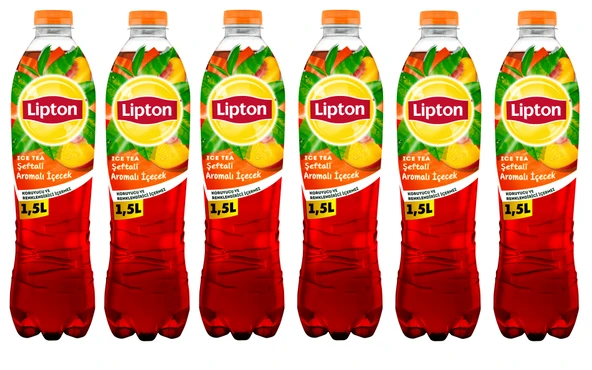 Lipton Soğuk Çay Şeftali 1,5 Lt X 6 Adet ürün görseli 1