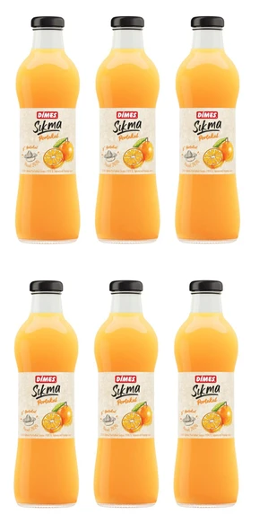 Dimes Sıkma %100 Portakal Suyu 700 Ml X 6 Adet ürün görseli 1