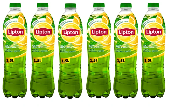 Lipton Soğuk Çay Yeşil Çay 1,5 Lt X 6 Adet ürün görseli 1