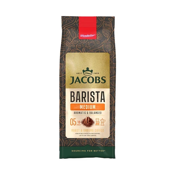 Jacobs Barista Medium Filtre Kahve Öğütülmüş 200 Gr ürün görseli 1