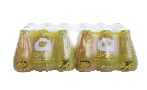 Avşar Mango Ananas Aromalı Maden Suyu 200 Ml X 24 Adet ürün görseli 1