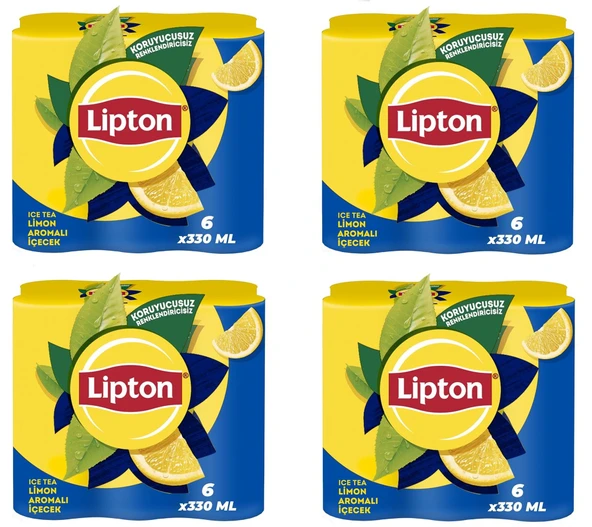 Lipton Soğuk Çay Limon 330 Ml X 24 Adet ürün görseli 1