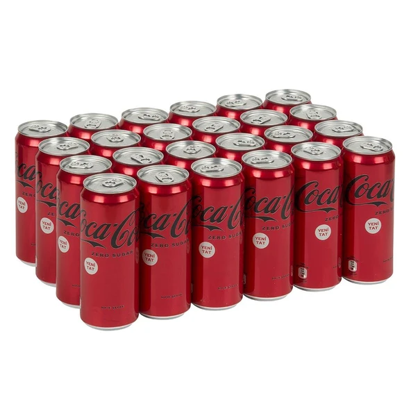 Coca Cola Kola Zero Sugar 330 Ml X 24 Adet ürün görseli 1