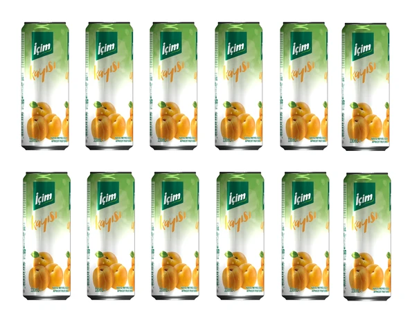 İçim Meyve Suyu Kayısı 330 Ml X 12 Adet ürün görseli 1