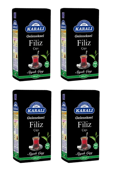 Karali Geleneksel Filiz Çayı 1000 Gr X 4 Adet ürün görseli 1
