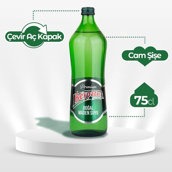 Beypazarı Premium Doğal Maden Suyu 750 Ml X 6 Adet ürün görseli 1