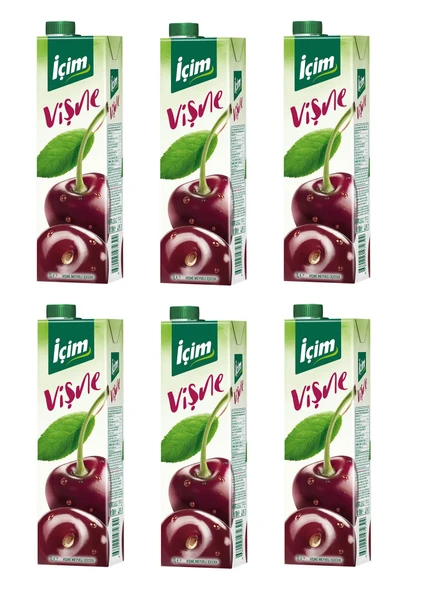 İçim Meyve Suyu Vişne 1 Lt X 6 Adet ürün görseli 1