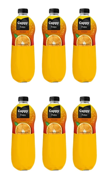 Cappy Pulpy Portakallı İçecek 1 Lt X 6 Adet ürün görseli 1