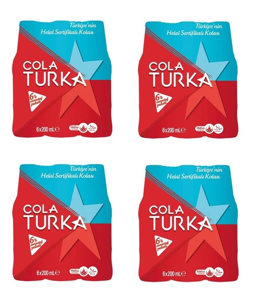 Cola Turka Kola Cam 200 Ml X 24 Adet ürün görseli 1