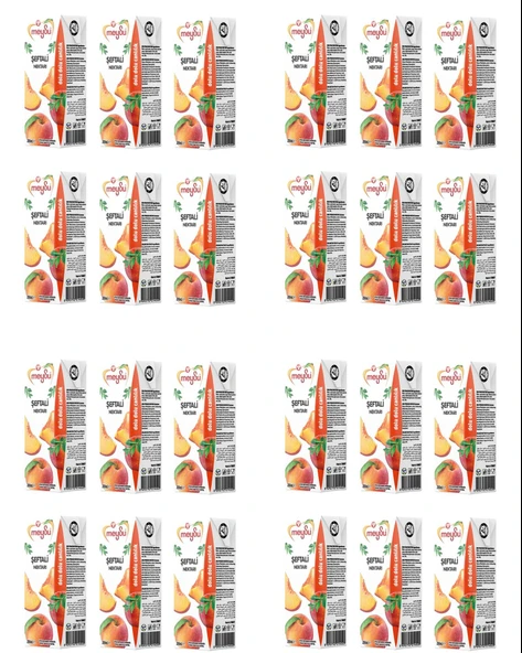Meysu Şeftali Nektarı 200 Ml X 24 Adet ürün görseli 1