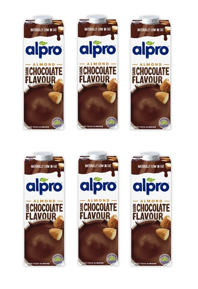 Alpro Bitter Çikolata Badem İçeceği 1 Lt X 6 Adet ürün görseli 1