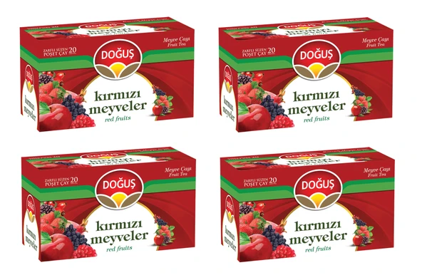 Doğuş Kırmızı Meyveler 20'Li X 4 Adet ürün görseli 1