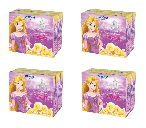 Danone Disney Muzlu Süt 180 Ml X 24 Adet ürün görseli 1