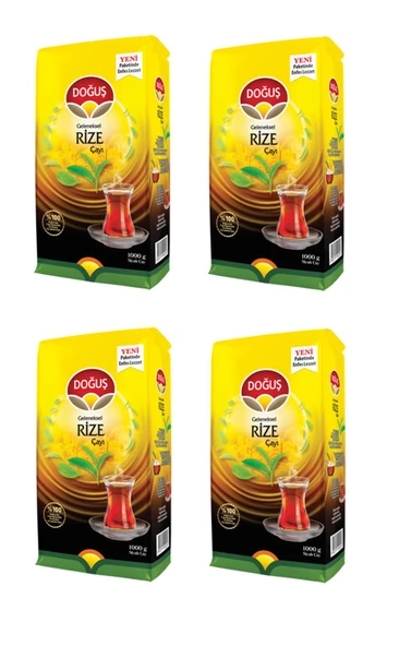 Doğuş Geleneksel Rize Çayı 1000 Gr X 4 Adet ürün görseli 1