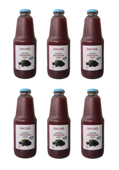 Ancora Sıkma Böğürtlen Suyu 1 Lt X 6 Adet ürün görseli 1