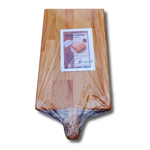 Büyük Boy Kesme Tahtası - Kayın Saplı (50 X 30 X 3) ürün görseli 1