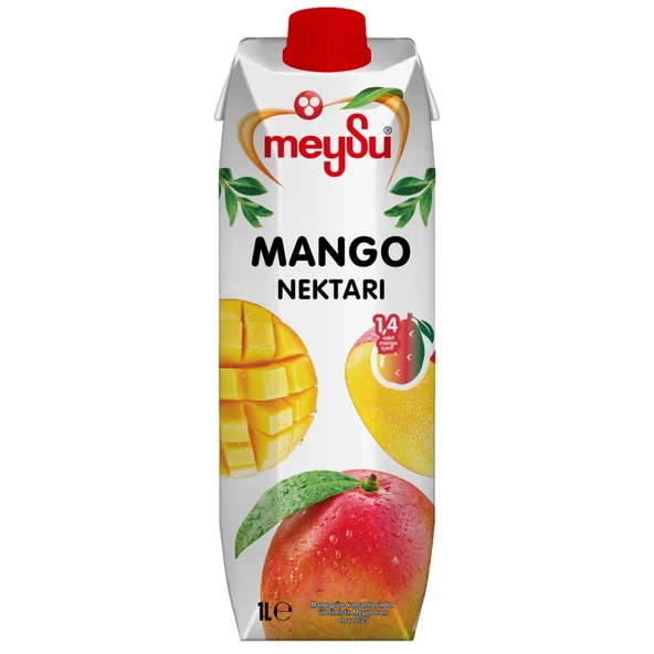 Meysu Mango Nektarı 1 Lt X 6 Adet - Resim 2