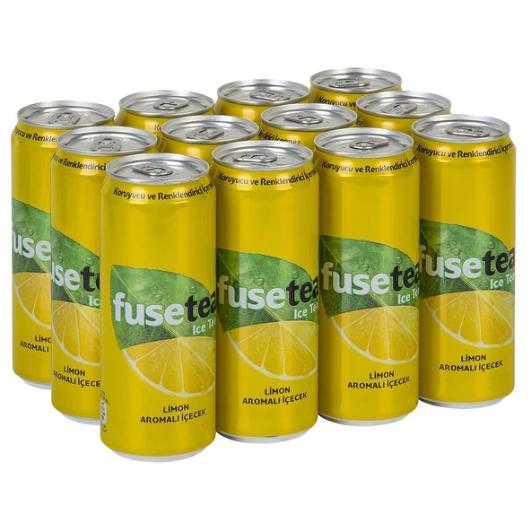 Fuse Tea Limon Aromalı Soğuk Çay 330 Ml X 12 Adet ürün görseli 1