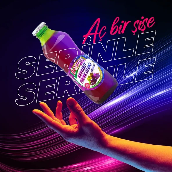 Beypazarı Karadut Frenk Üzümü Maden Suyu 200 Ml X 24 Adet ürün görseli 1