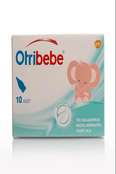 Otribebe Nazal Burun Aspiratörü Yedek Uç 10 Adet ürün görseli 1