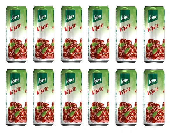 İçim Meyve Suyu Vişne 330 Ml X 12 Adet ürün görseli 1