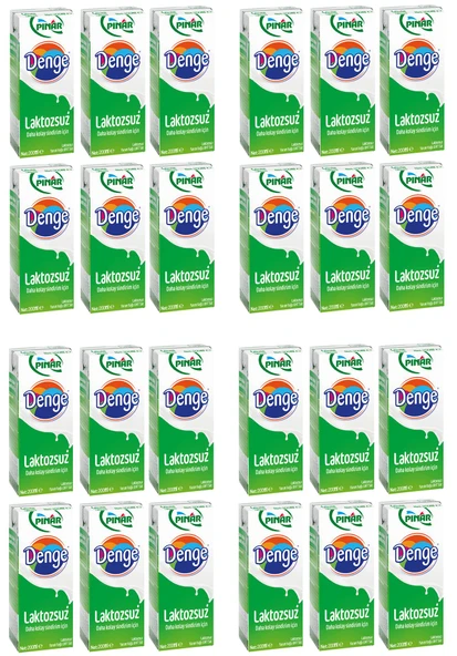 Pınar Denge Laktozsuz Süt 200 Ml X 24 Adet ürün görseli 1