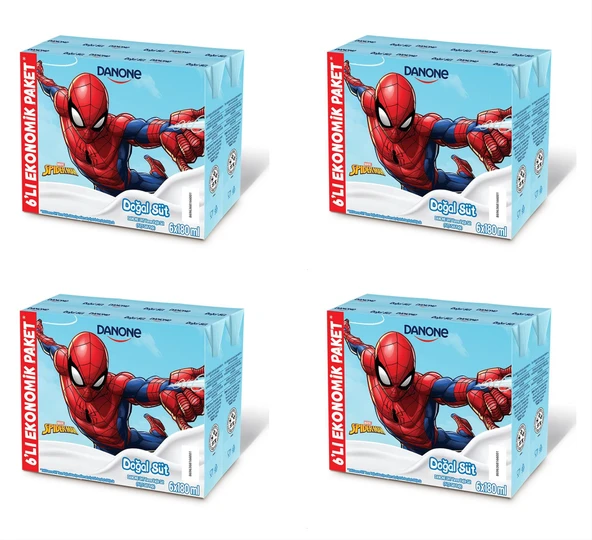 Danone Doğal Süt 180 Ml X 24 Adet ürün görseli 1