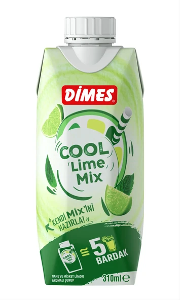 Dimes Cool Lime Mix 310 Ml X 12 Adet - Resim 3