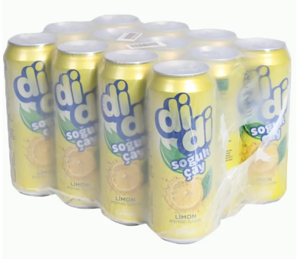 Çaykur Didi Limon Aromalı Soğuk Çay 500 Ml X 12 Adet ürün görseli 1