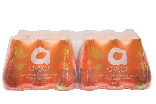 Avşar Düşeş Armudu Nektarin Aromalı Maden Suyu 200 Ml X 24 Adet ürün görseli 1