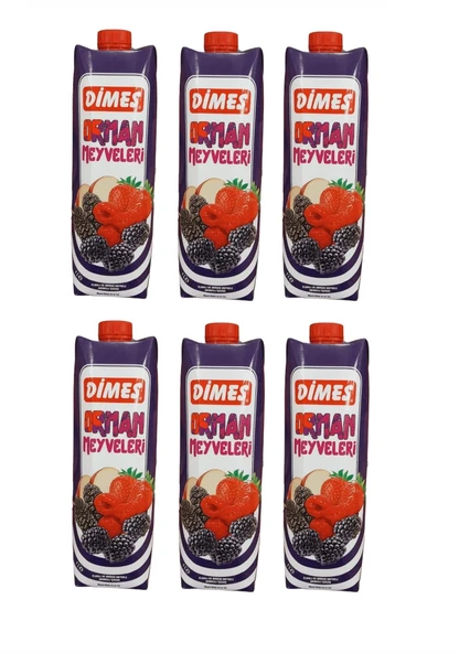 Dimes Orman Meyveli Karışık Meyve Suyu 1 Lt X 6 Adet ürün görseli 1