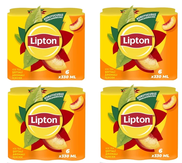 Lipton Soğuk Çay Şeftali 330 Ml X 24 Adet ürün görseli 1