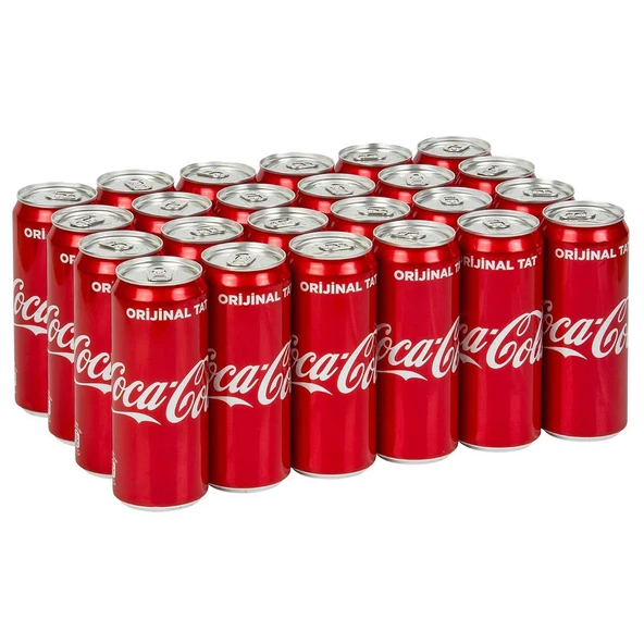 Coca Cola Kola Orijinal Tat 330 Ml X 24 Adet ürün görseli 1
