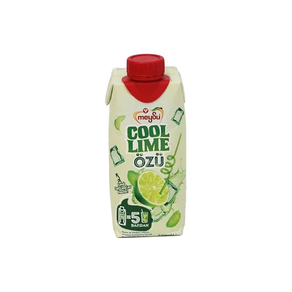 Meysu Cool Lime Özü 330 Ml X 12 Adet - Resim 2